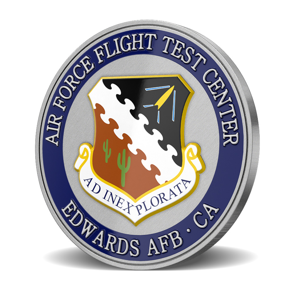 Edwards AFB Custom Challenge Coins