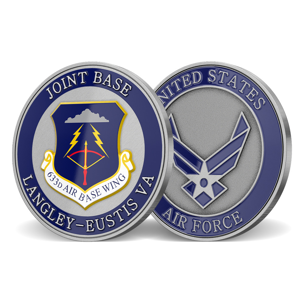 Joint Base Langley - Eustis Custom Challenge Coin