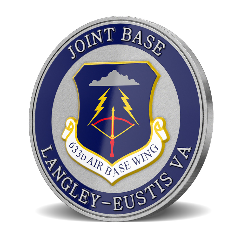 Joint Base Langley - Eustis Custom Challenge Coins 