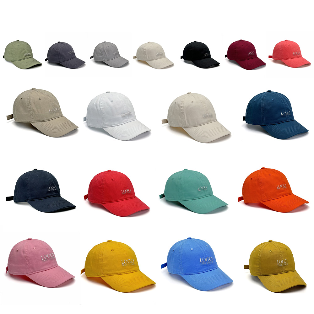 Pure Cotton Quality Custom Dad Hat All Colors