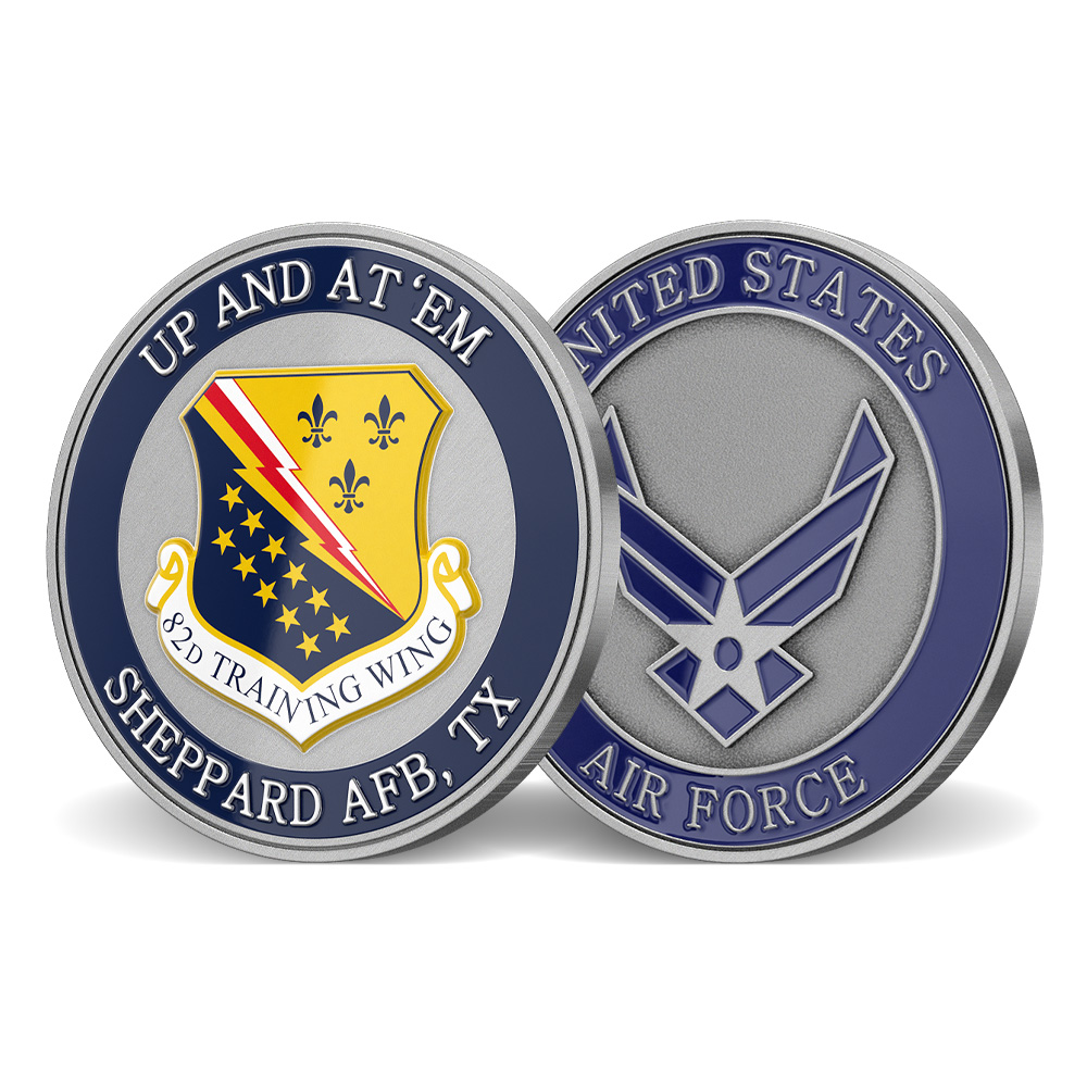 Sheppard Air Force Base Custom Challenge Coin