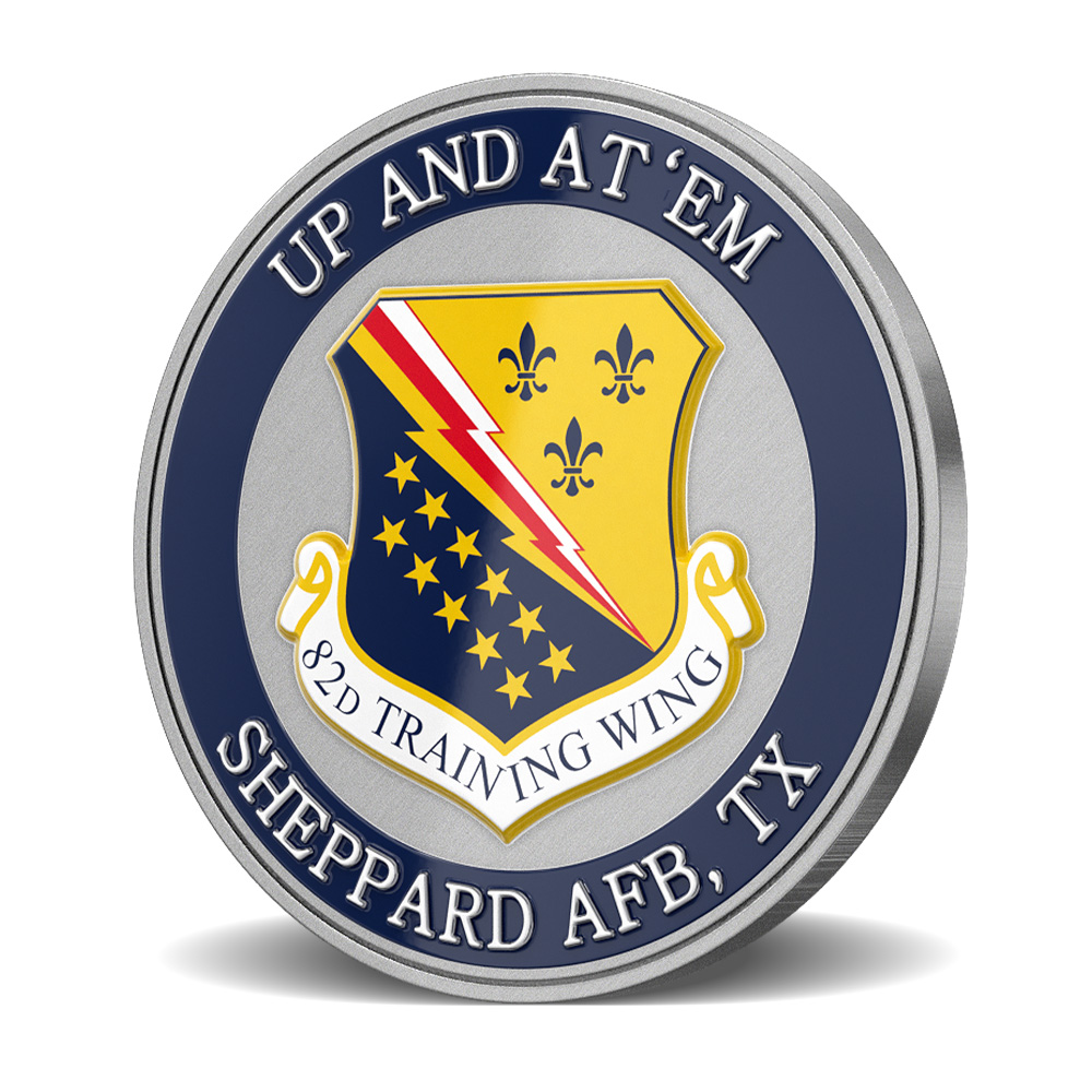 Sheppard Air Force Base Custom Challenge Coins