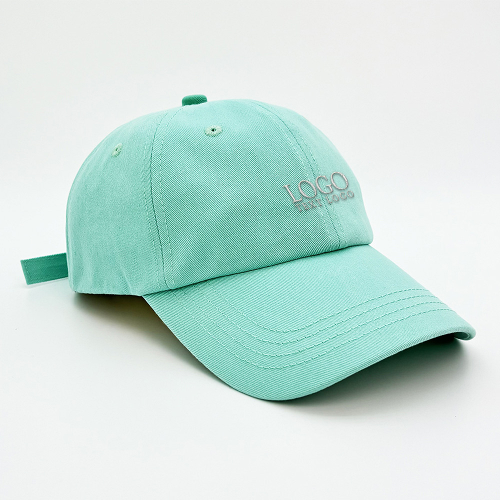 Simple Versatile Custom Dad Hat Green with Logo