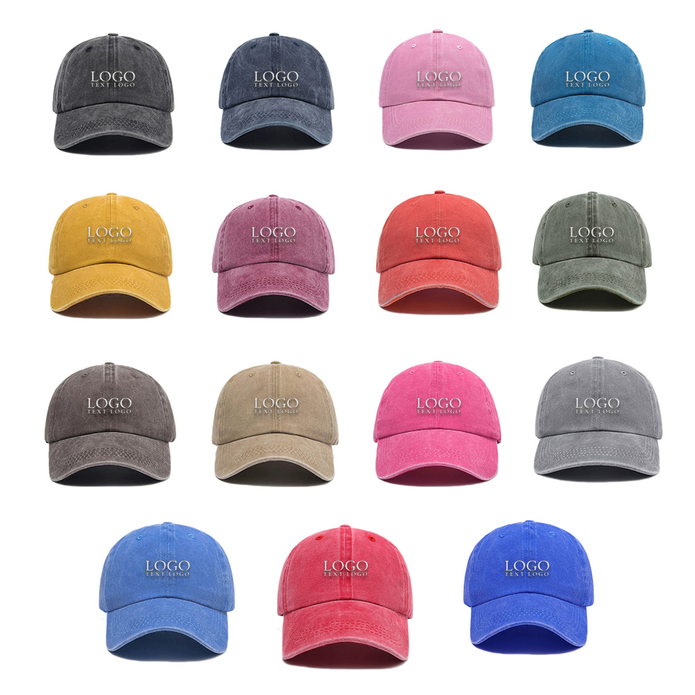 Vintage Washed Custom Dad Hat All Colors