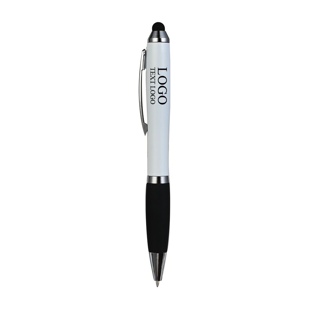 iBasset Pearl - Full Color Custom Stylus Pens Logo