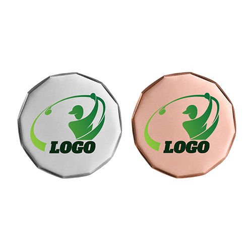 Custom 12-Sided Golf Ball Marker