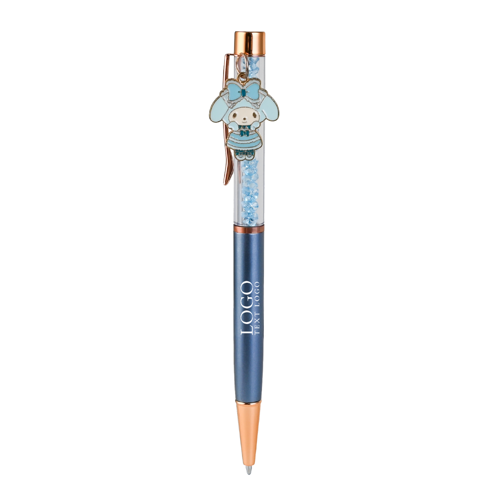 Batch Custom Ballpoint Pens with Blue Picture