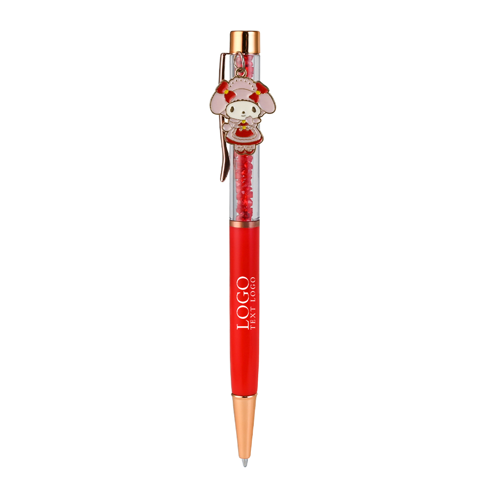 Batch Custom Ballpoint Pens with Red Picture