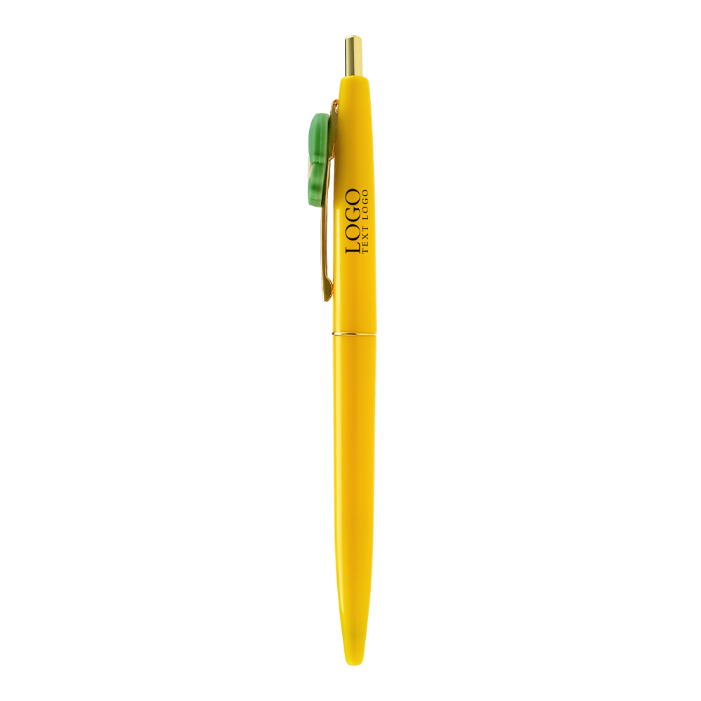 Custom Classic Style Ballpoint Pens with Yellow