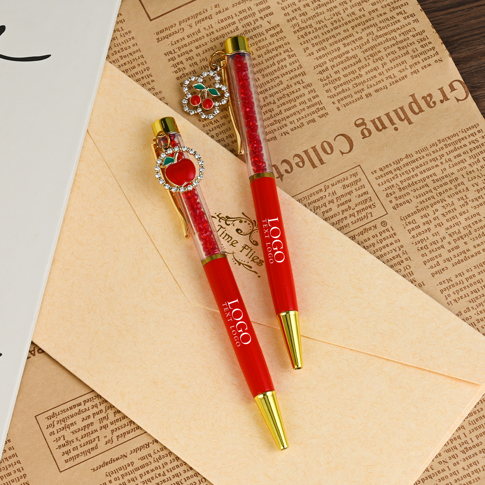 Custom Pens with Diverse Designs Scene Diagram