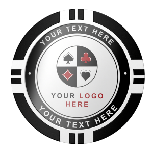 8 Stripe Custom Logo Chips