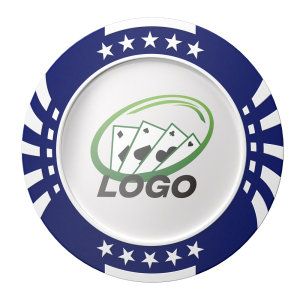 Star Stripes Poker Chips