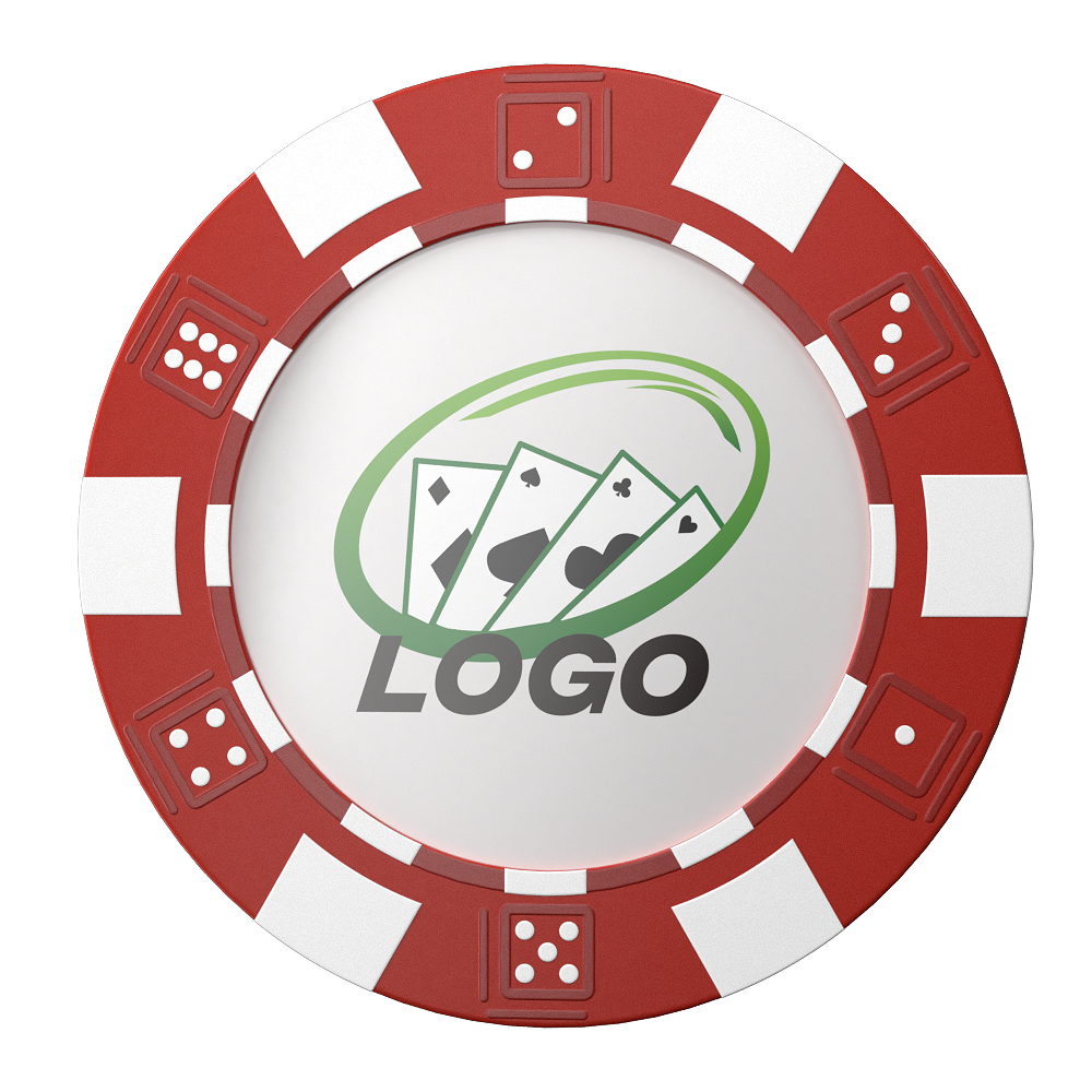 Dice Logo Plastic Chips Free Shipping Red With Logo Dice Logo Plastic Chips Free Shipping Red With Logo