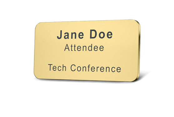 Custom Engraved Name Tags