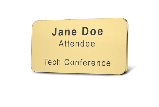 Custom Engraved Name Tags