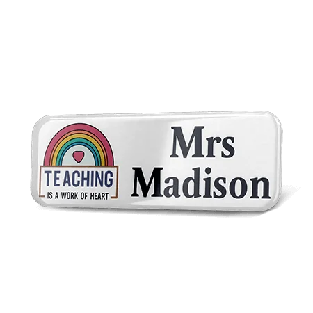 Custom Plastic Name Badges