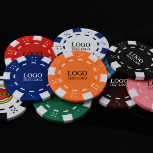 Dice Logo Plastic Chips