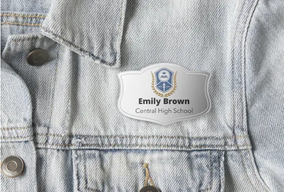 Engraved Name Badges with Logo Engraved Name Badges with Logo
