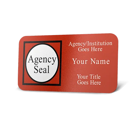 Personalized Metal Name Tags
