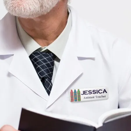 Printed Plastic Name Badges Printed Plastic Name Badges