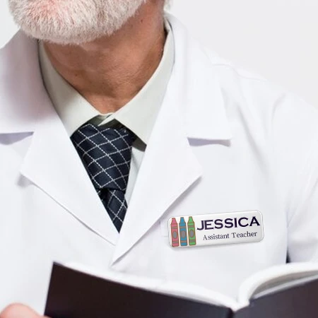 Printed Plastic Name Badges