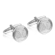 Cufflinks with Engraved Logo