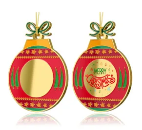 Custom Christmas Light Bulb Ornaments