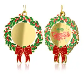 Custom Christmas Medal Ornaments