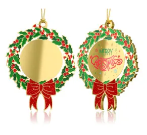 Custom Christmas Medal Ornaments