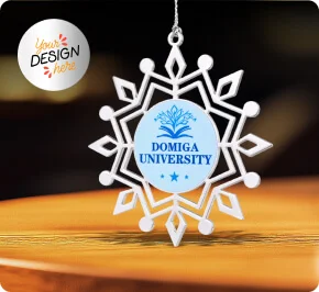 Custom Diamond Edge Ornaments