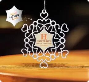 Custom Heart Shape Ornaments Custom Heart Shape Ornaments