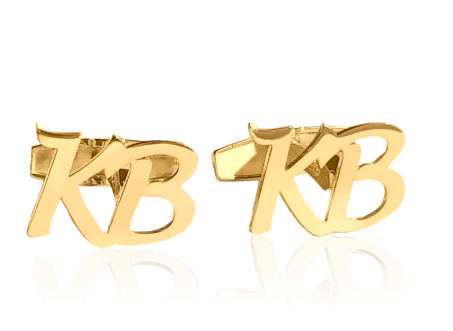 Custom Monogrammed Cufflinks