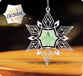 Custom Rhombic Edge Ornaments
