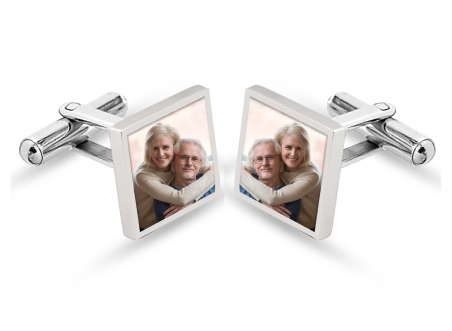 Customized Square Picture Cufflinks