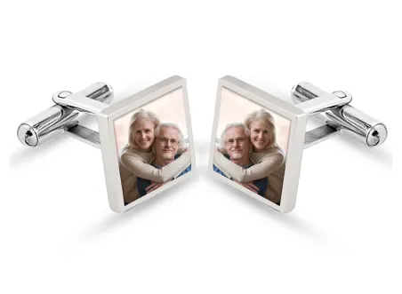 Customized Square Picture Cufflinks