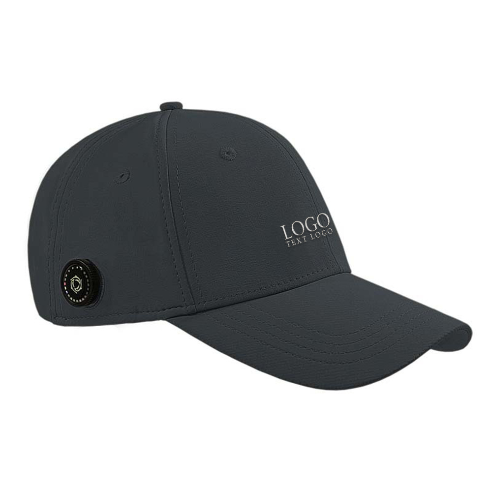 Classic Spin Baseball Hat Black with Logo