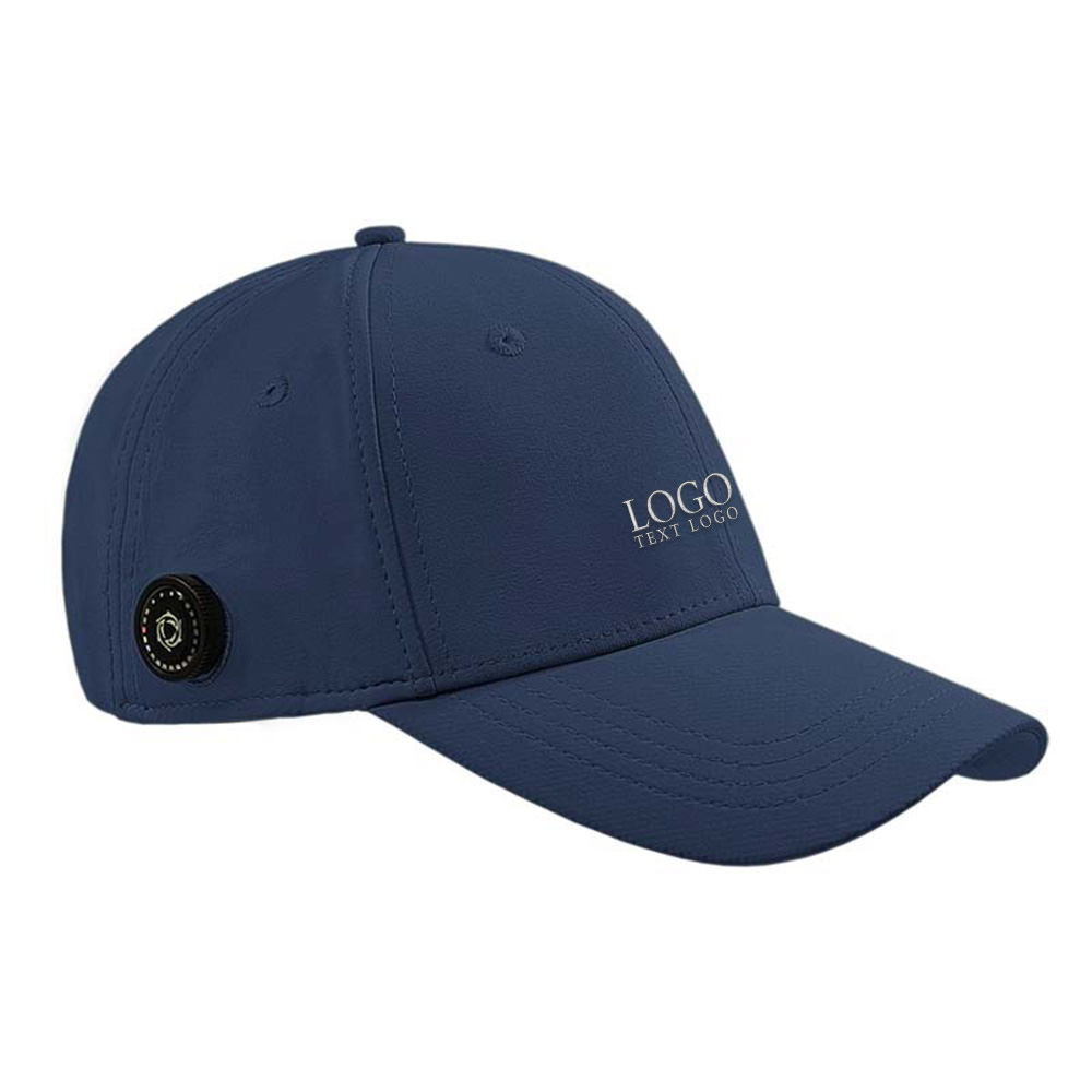 Classic Spin Baseball Hat Blue with Logo