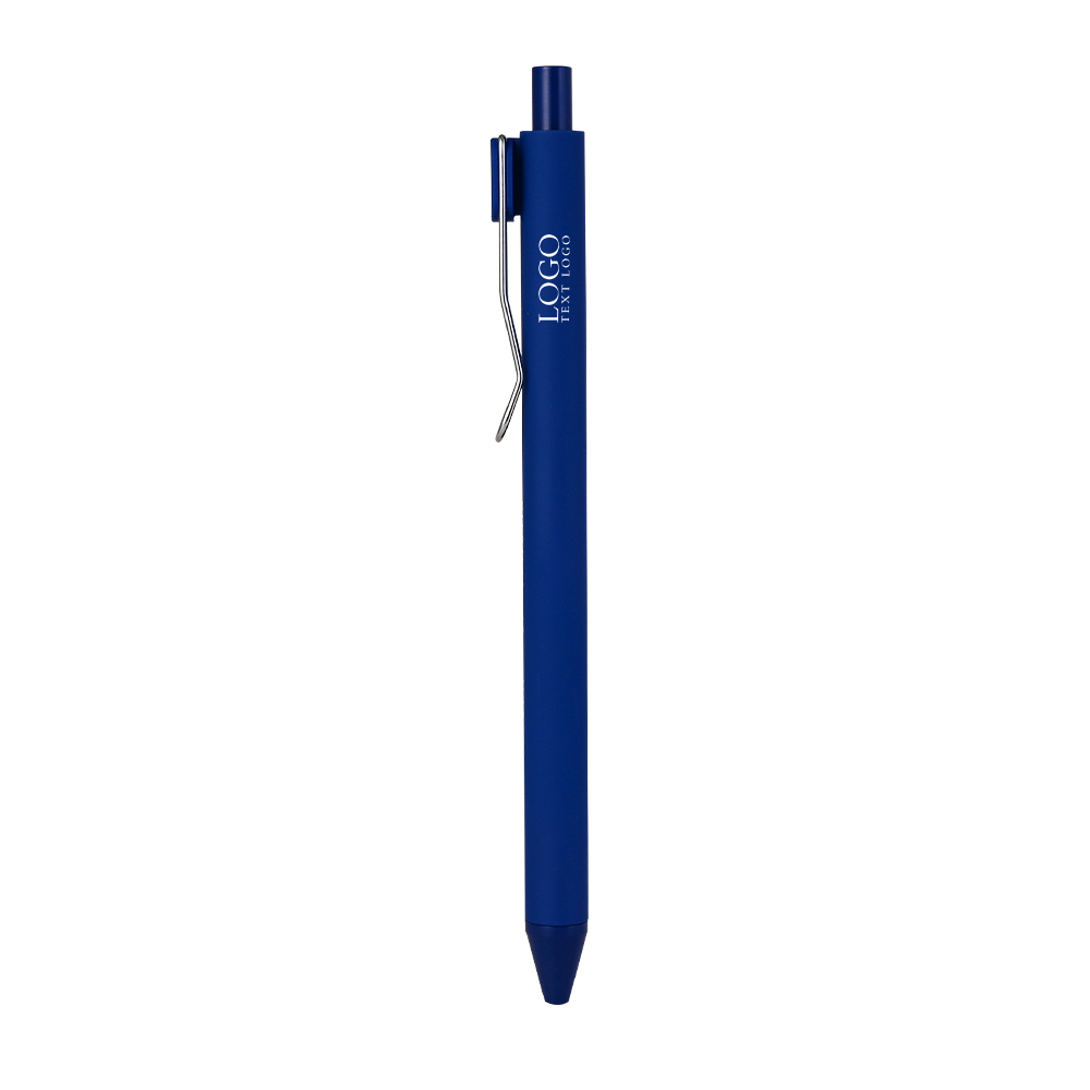 Custom Click-Action Gel Pens with Blue
