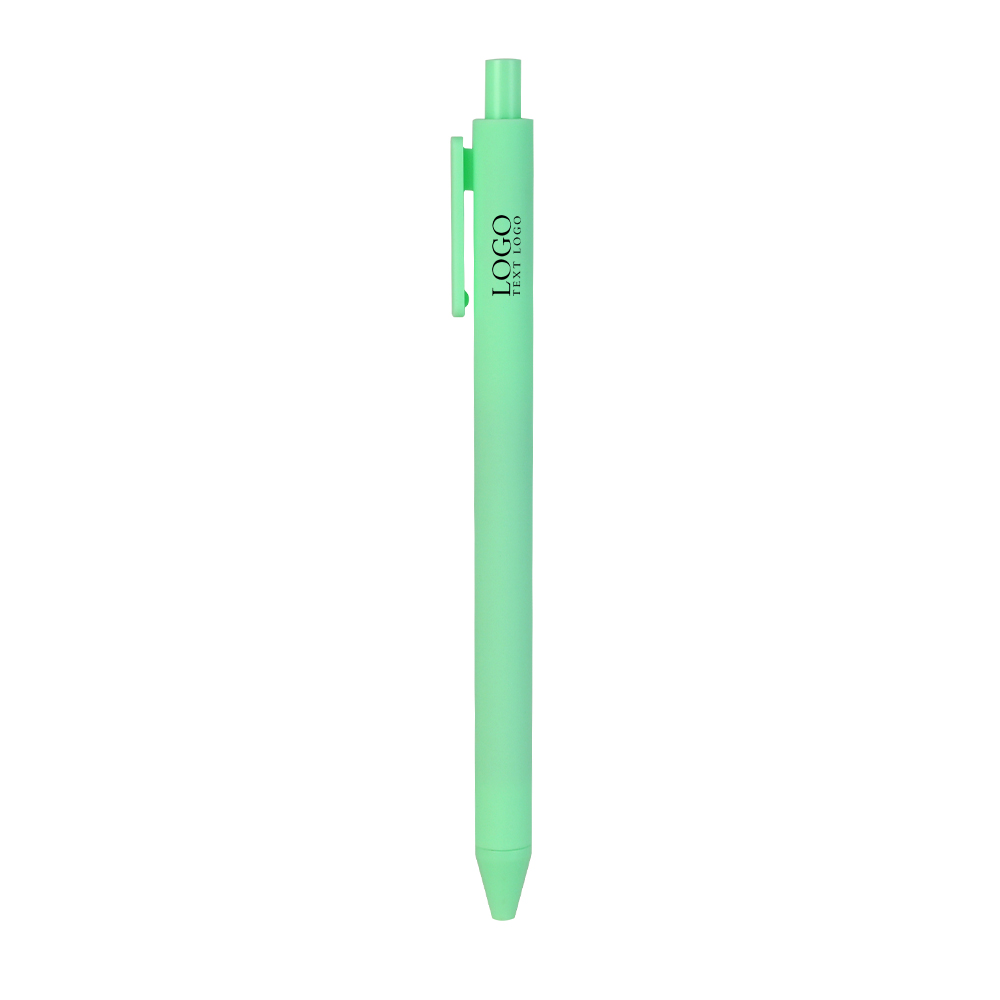 Custom Macaron Candy Color Ballpoint Pens with Green