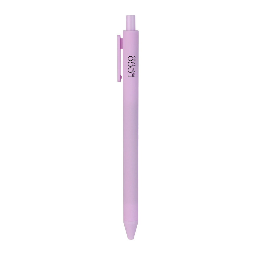 Custom Macaron Candy Color Ballpoint Pens with Purple
