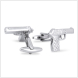 Custom Small Gun Cufflinks