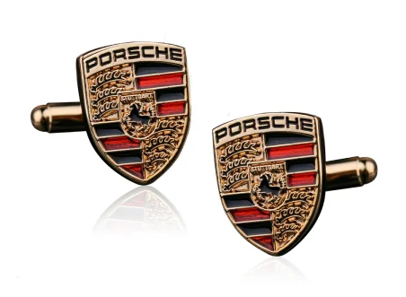 Gold Soft Enamel Cufflinks