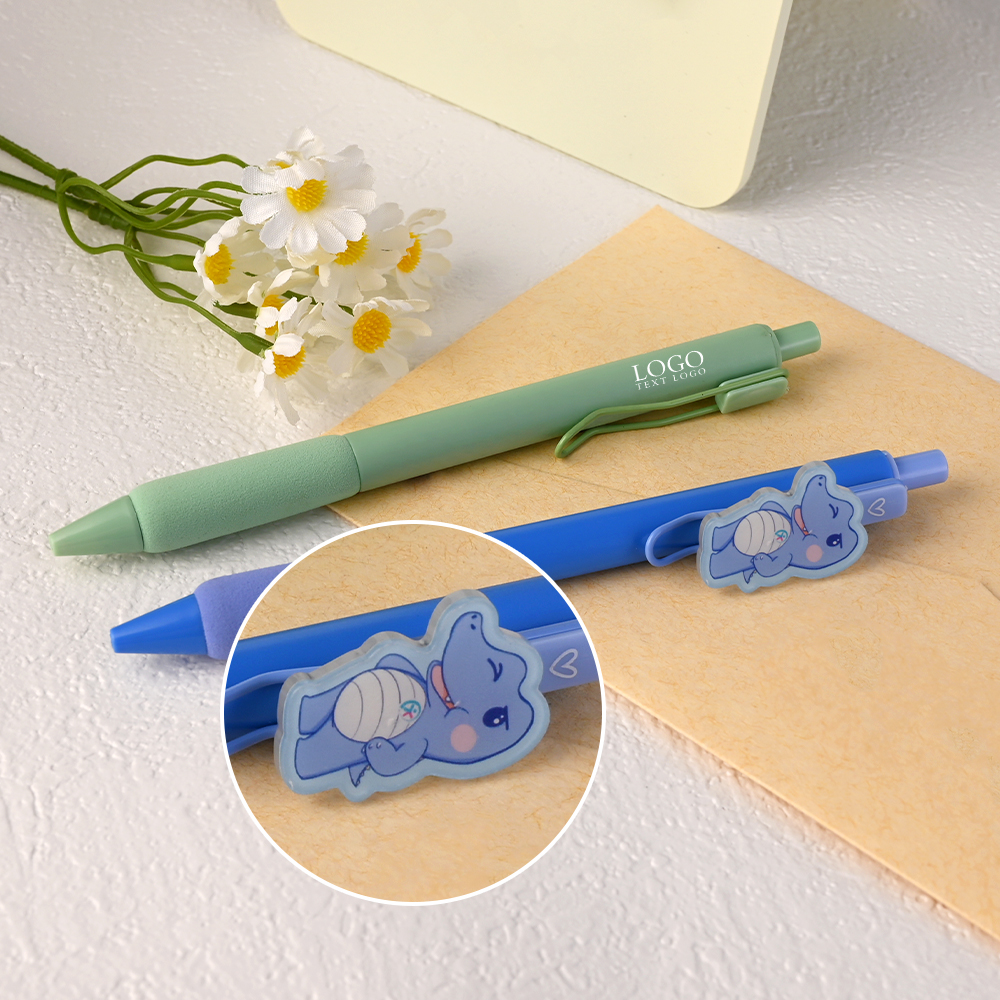 Personalized Custom Plastic Gel Pens Detail Diagram