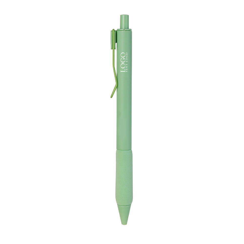 Personalized Custom Plastic Gel Pens with Green