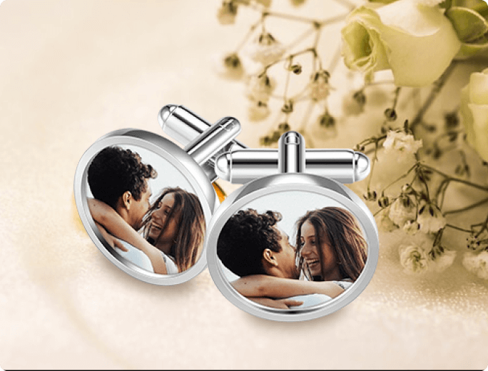 Personalized Wedding Cufflinks for Men