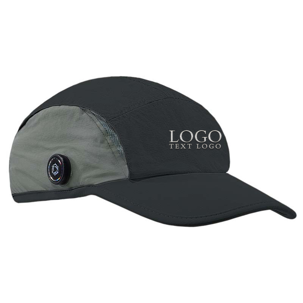Active Breeze Baseball Hat Black with Logo