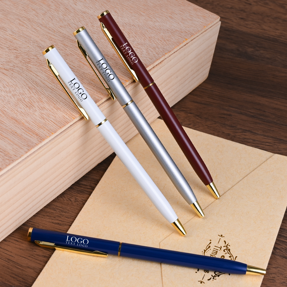 The Slim MetalTwist Pen Scene Diagram