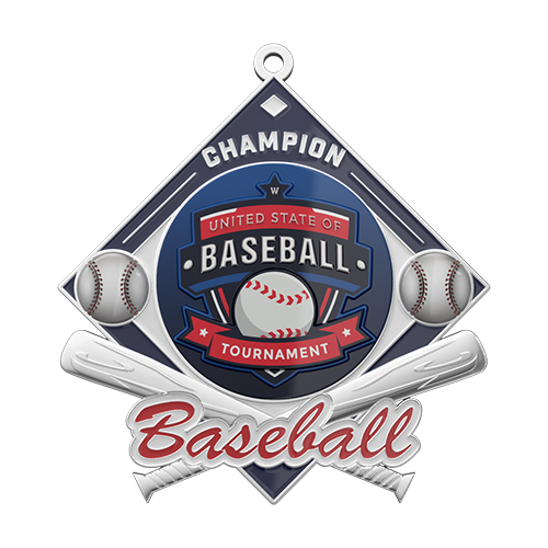 Baseball Tournament Champion Medal