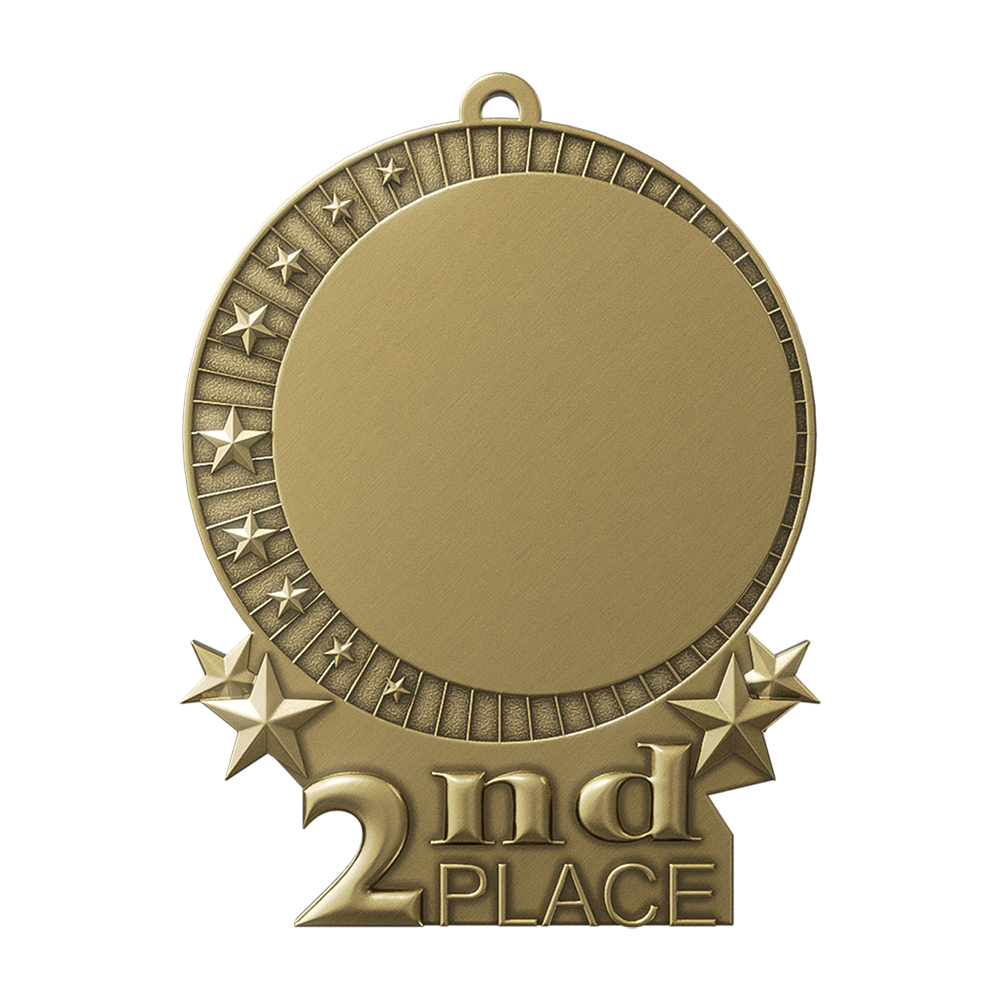 Dream Home Plate Baseball Medal antique gold