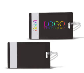 Full Color Plastic Luggage Tags with Strap